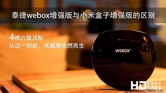 泰捷webox增强版与小米盒子增强版的区别