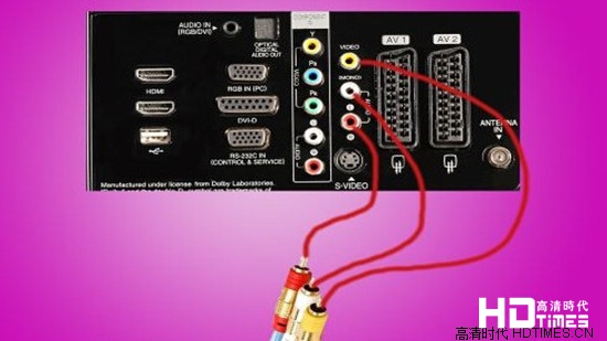 DVD怎么跟TCL电视相连接 详细教程讲解