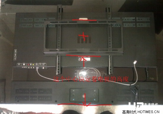 小米电视2 55寸挂架安装教程【图文教程】